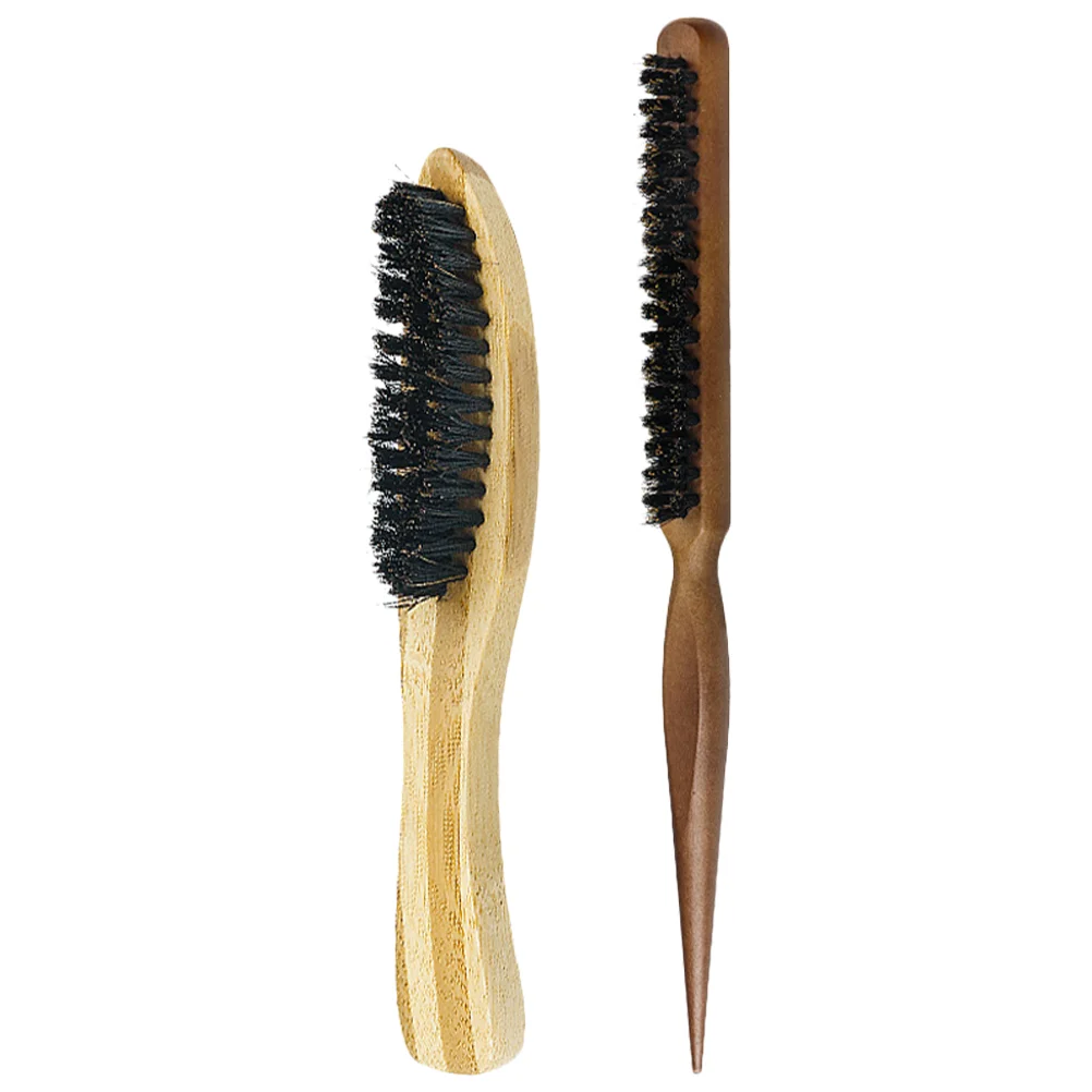 

Barber Beard Men Face Wooden Comb Care Grooming Massage Bristle Hair