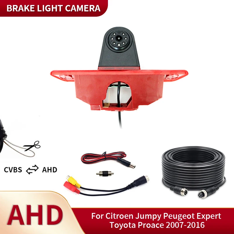 AHD-HD-CCD-Car-Brake-Light-Reverse-Camera-Night-Vision-Waterproof-For ...
