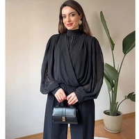 Femmes 2026 nouvelle Perspective dessus de chemise mode ample à manches longues élégant printemps Blouses Chic jeunesse rue voyage Blouses hauts 5