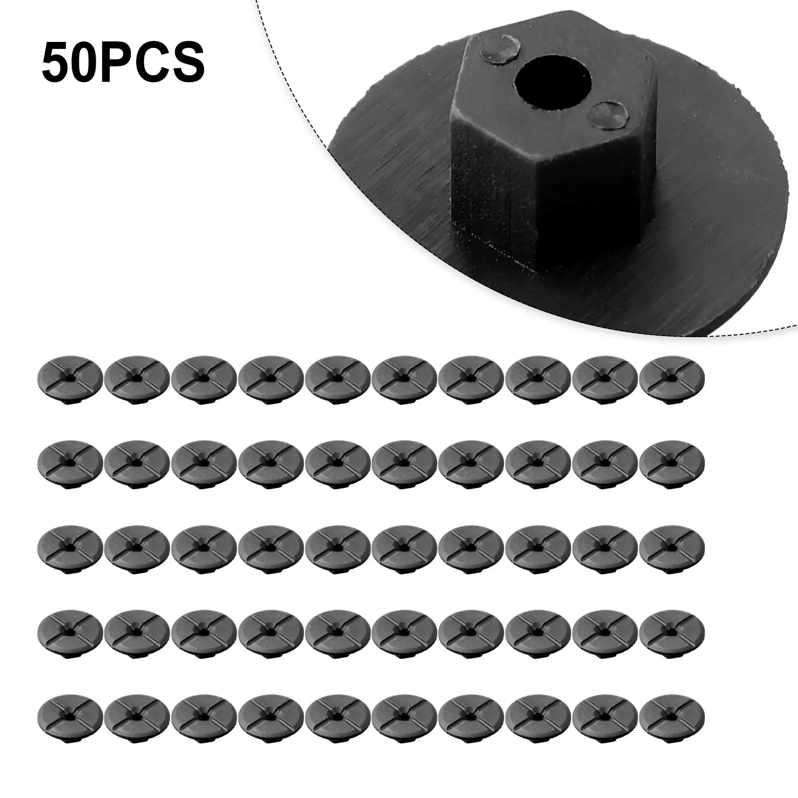 

50pc Unthreaded Nut Clips for 3 Series E36 E46 E90 For Mercedes For BMW Part Ref A2019900050 2019900050 51711958025