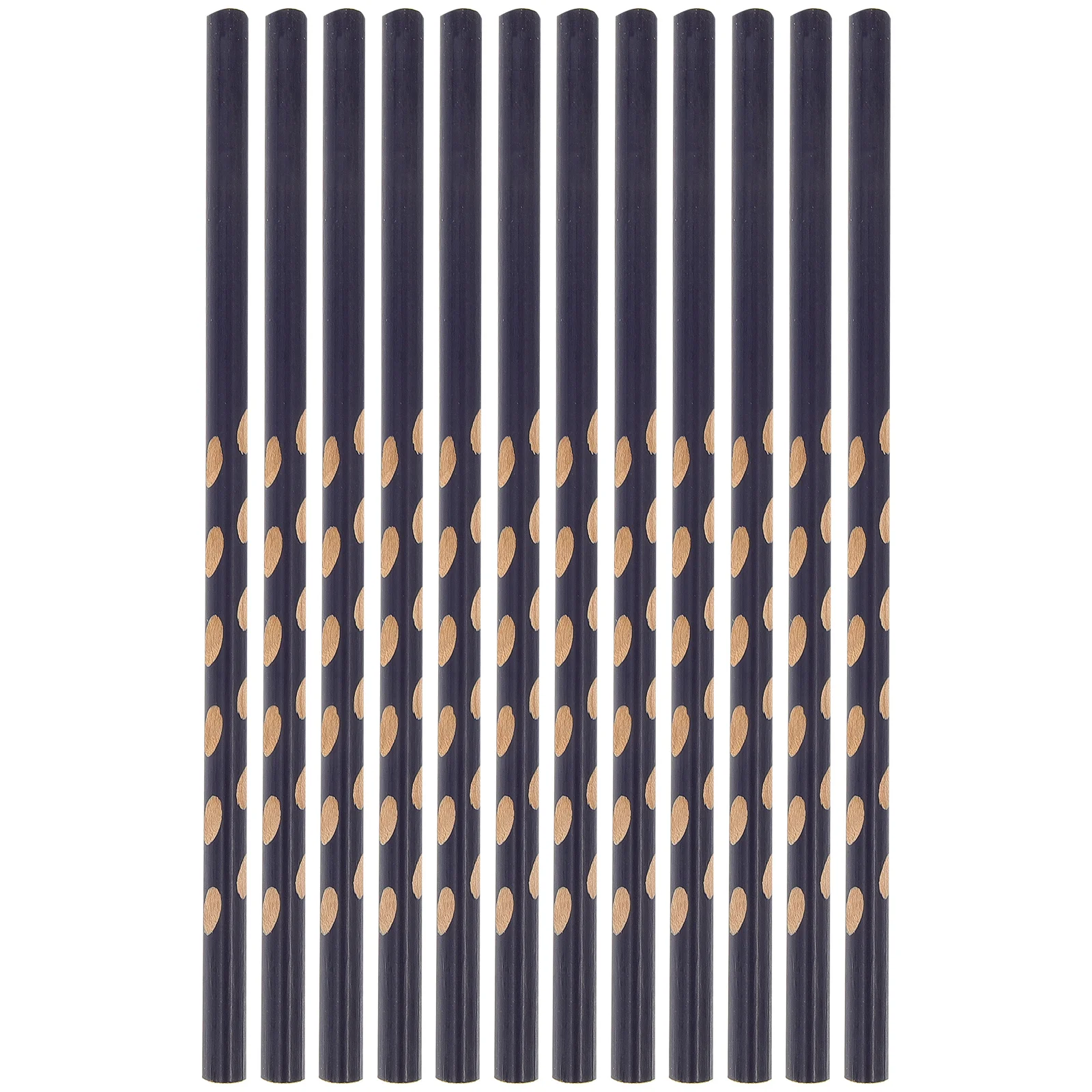 

Карандаш с треугольными отверстиями 12 шт., коррекция осанки для письма, школьные и офисные принадлежности (синий)