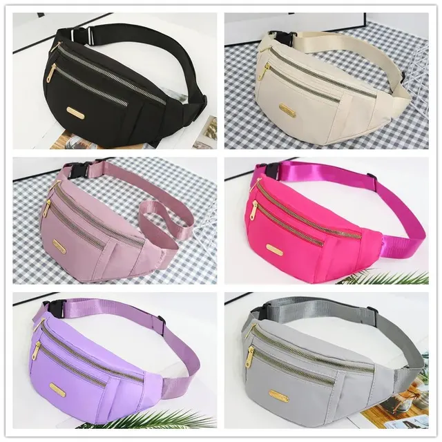 Women Sports Waist Bag Multi-Layer Fanny Pack Phone Essentials during Outdoor Activities Crossbody Purse Sports Chest Bag 1