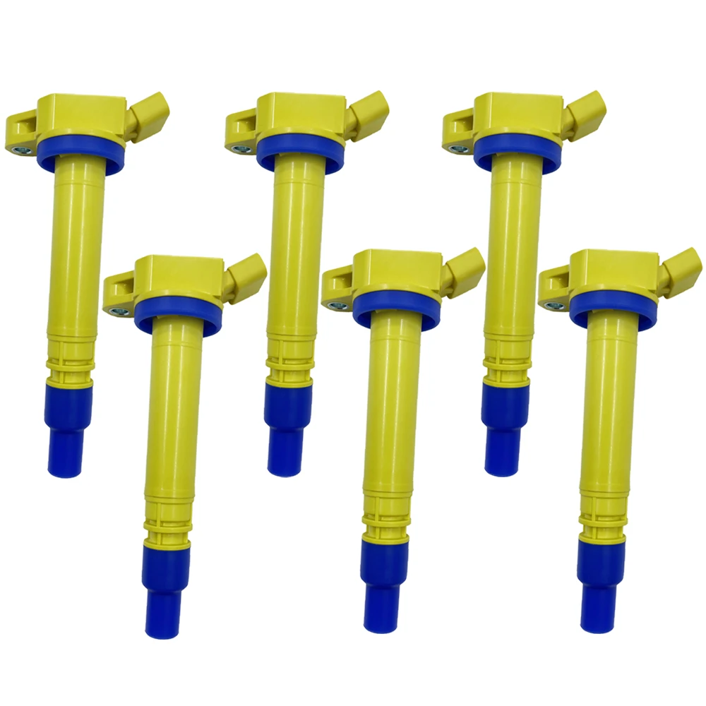 6PCS PERFORMANCE IGNITION COILS UF507 FOR TOYOTA Tundra Sienna FJ