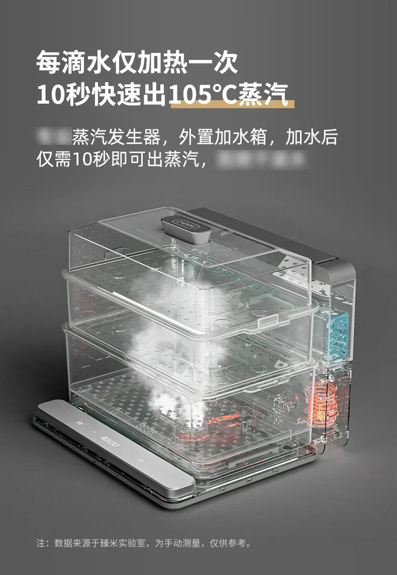 Description Picture 6 of item220V Foldable Electric Food Steamers with Large Capacity and Multi-Layer Design for Home Cooking A