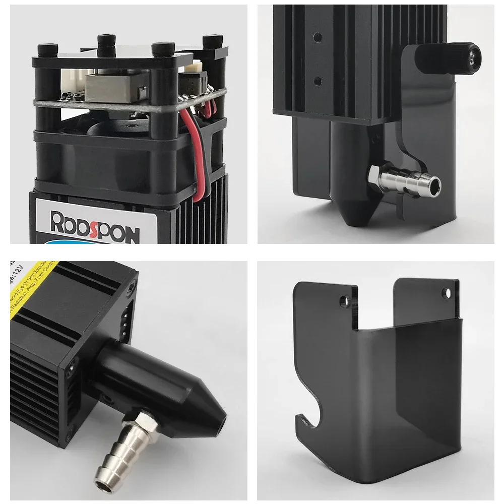 Laser Module 80W With Air Assist 40W 450nm TTL Laser Head For Home DIY CNC Engraving Cutting Machines Wooden Working Tools laser module,laser engraving machine