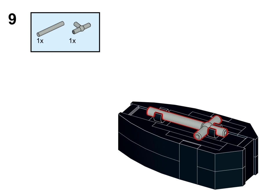 MOC Modell Halloween Dekoration Bausteine Sarg der Kreuz Teile DIY Ziegel Szene Artikel Zubehör Spielzeug für Kinder – Detail 7