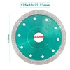 1pcs 105/115/125mm Diamond Saw Hot pressed sintered Mesh Turbo blade Cutting Disc Green Diamond Wheel for Porcelain Ceramic Tile 5