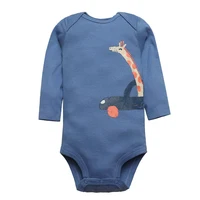 6PCS Baby Girl Clothes 2023 Unisex 100% Cotton Baby Bodysuits Long Sleeves Newborn Baby Boy Jumpsuit infantil Clothing Ropa Bebe 5