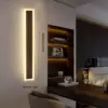 LED Wall Light Long Strip Entryway Wall Sconce Lamp Waterproof Modern Outdoor Exterior Light 1