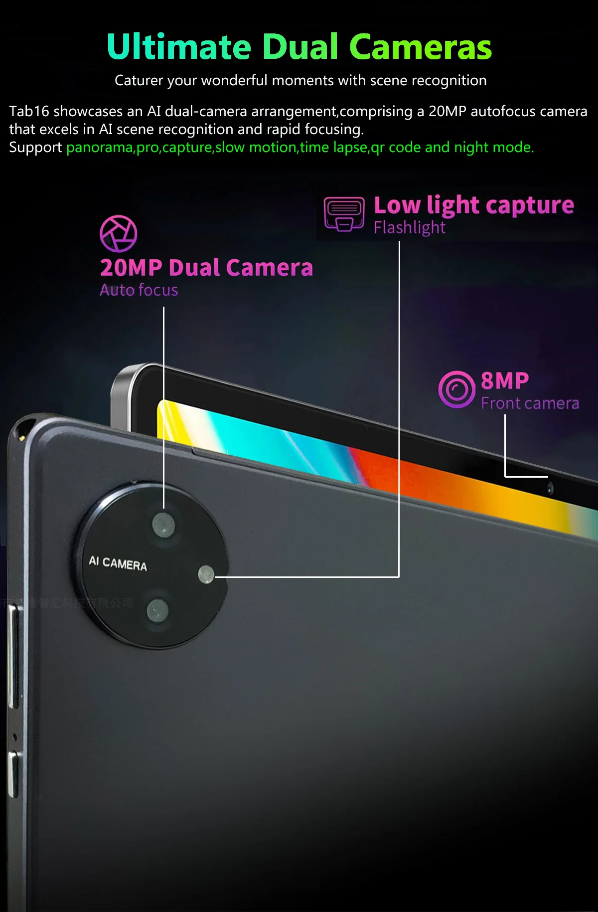 Nenmone 10.36 Inch 2000*1200 2K 2 In 1 Tablet Android 13 UNISOC T616 6/12GB RAM 128GB/256GB ROM 4G Dual SIM Card 20MP+8MP Camera 4