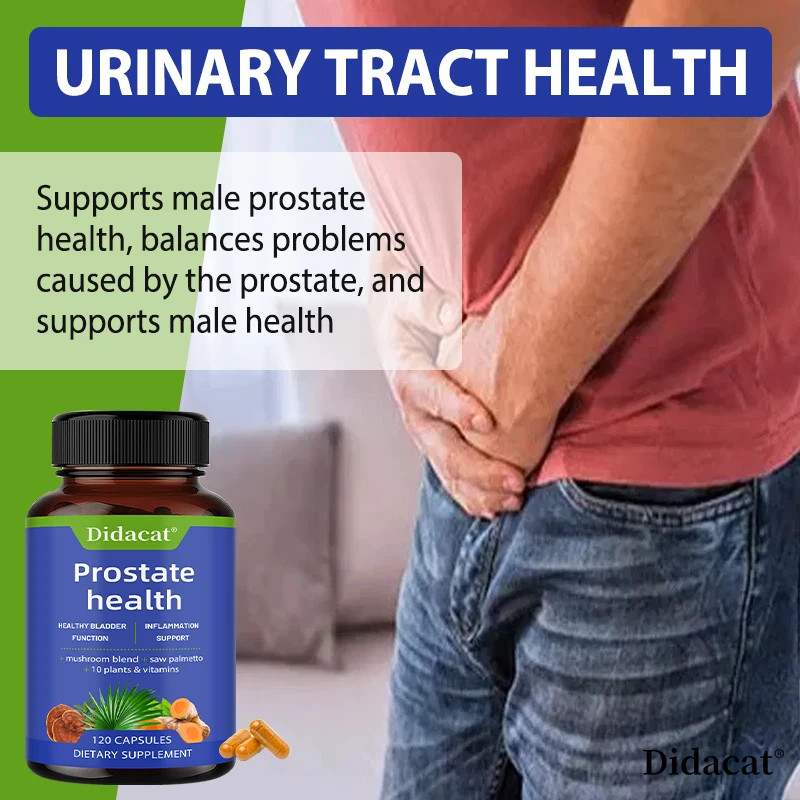 Saw palmetto extract, with vitamin C and minerals such as magnesium, supports urinary system health and protects hair