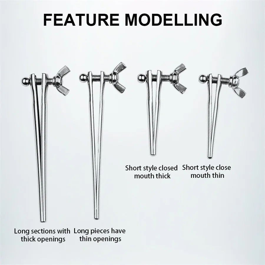 Penis Sex Toys Male Masturbators Adjustable Metal Insert Urethral Dilator Catheter Sexy Erotic Horse Eye Plug Stick Penis Plug Sex Toys For Man