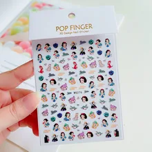 

Disney Nail Art Slider Disney Princess Mickey Mouse Nail Art Sticker Nail Art Decals Handmade DIY Nail Decoration Nail Art