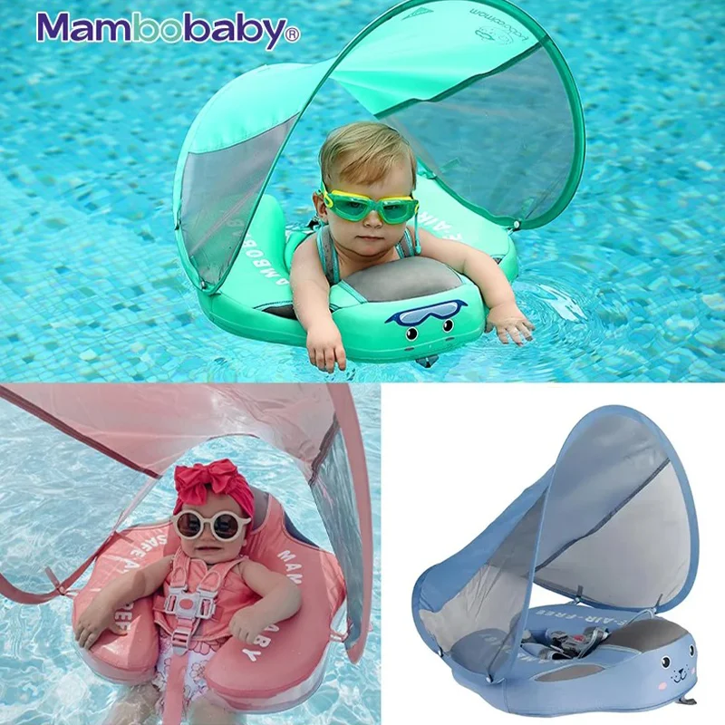 Non Inflatable Baby Float Summer Float Canopy Waist Chest Floater Spa Buoy Trainer Supplier baby float