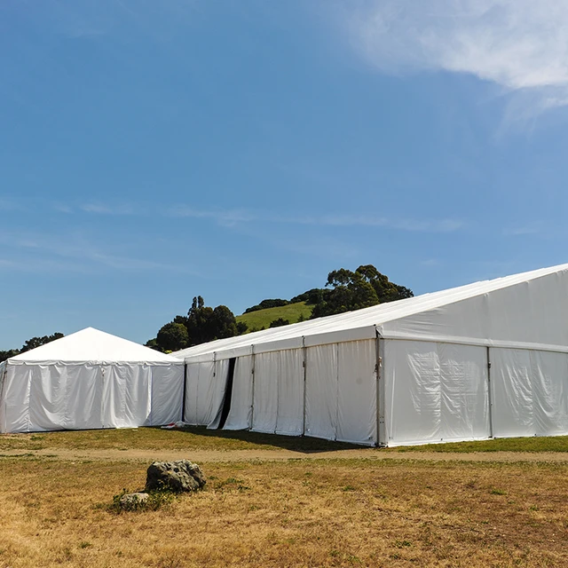 Outdoor Waterproof Marquee Ceremony Tent Windproof Canopy Big Event Church Party Tent