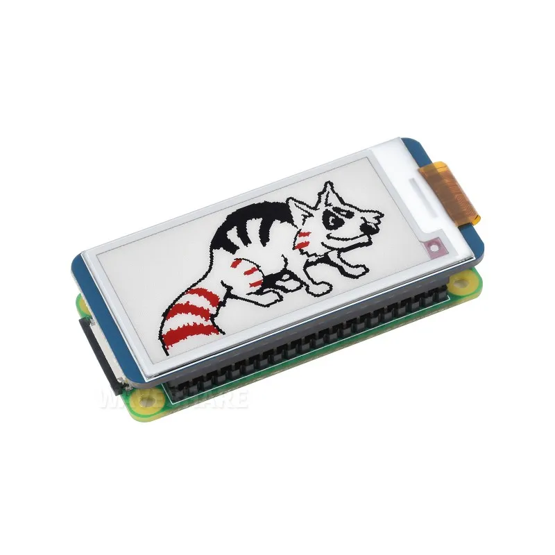 2.13inch E-Ink display HAT Red/black/white e-paper for Raspberry Pi Zero/Zero W/Zero WH/2B/3B/3B+ SPI interface