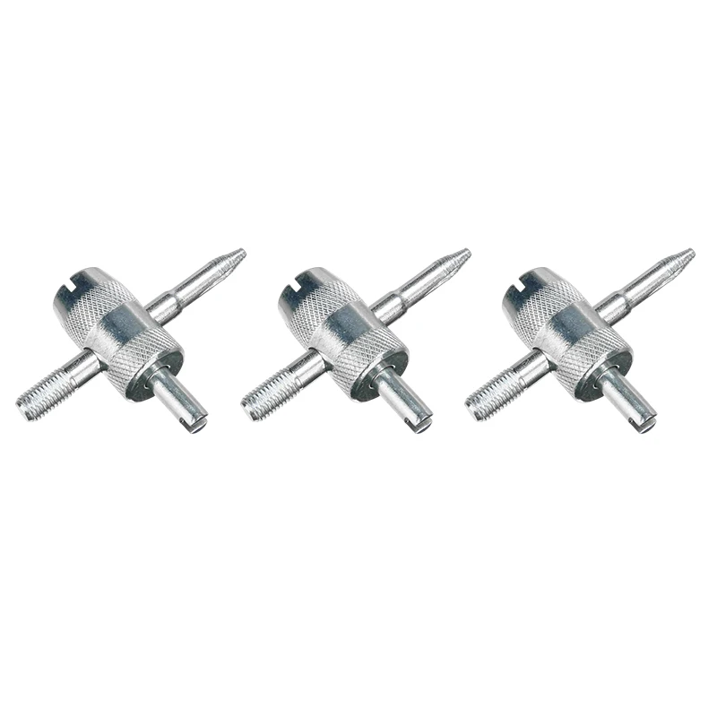 Multi-Function Tire Valve Stem Core Remover & Installer Tool Kit