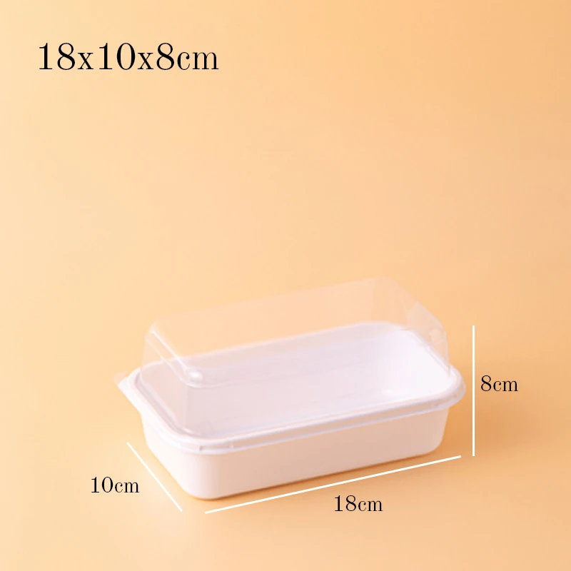 50pcs Clear Lid Roll Cake Boxes for Hot Dogs, Sandwiches, Desserts, Candy, Chocolate, M... - SKU CLCB1913 - UGI Packaging