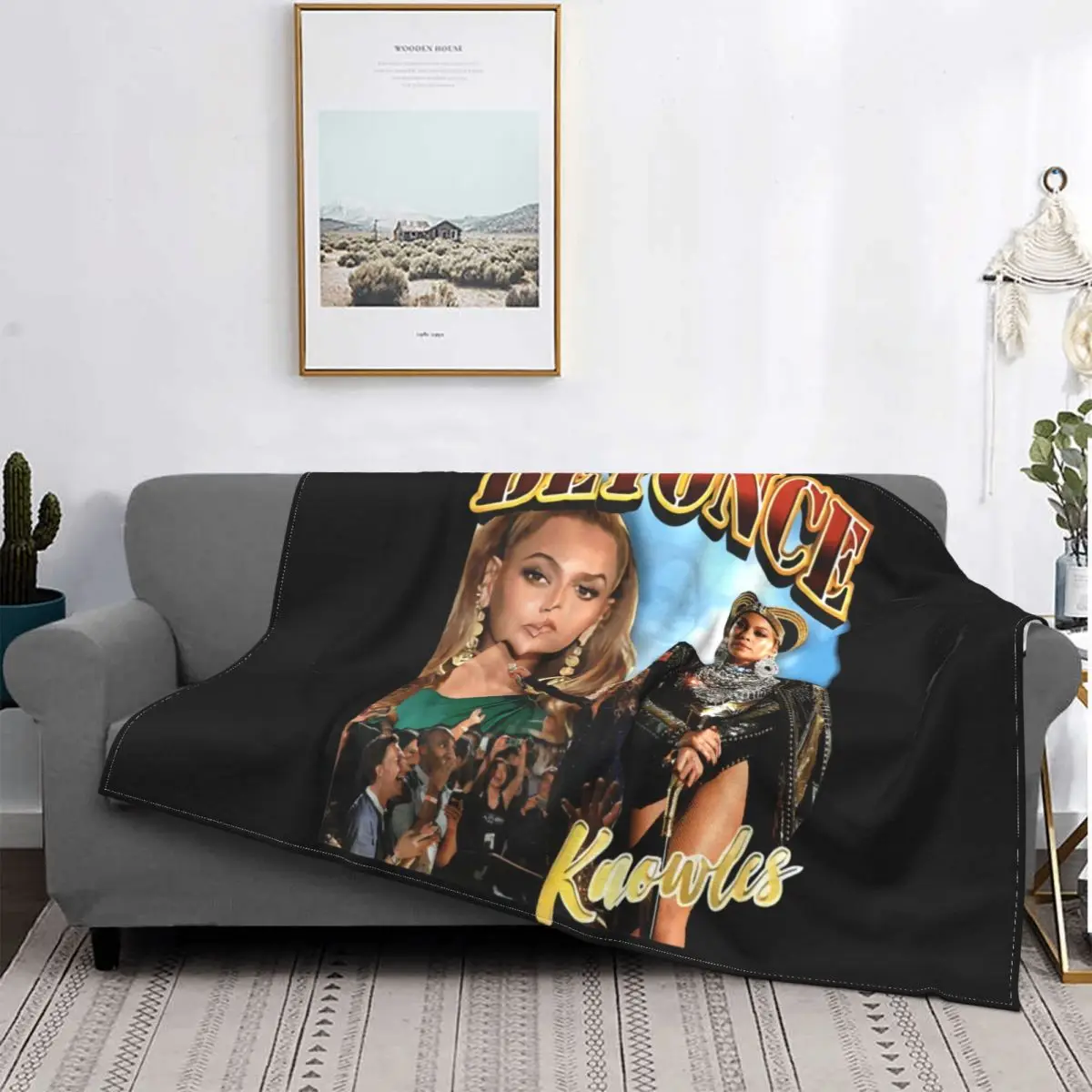 Beyonce теплое одеяло с рисунком из искусственного меха норки для дивана спальни |