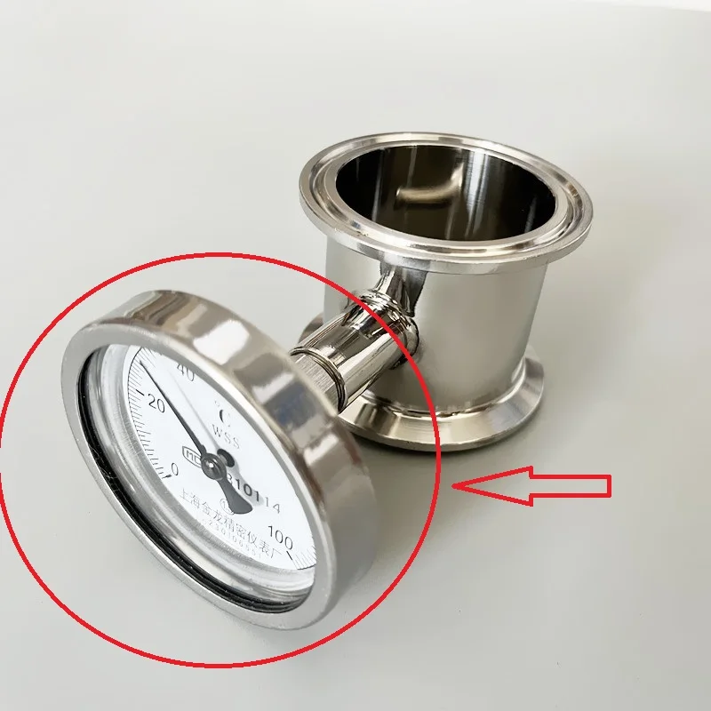 Thermomètre En Acier Inoxydable Marina, Celsius-Fahrenheit | BOUTIQUE D