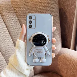 Premium Silicone Protective Astronaut Phone Case - Luxury Design for Enhanced Style and Durability (LIGHT BLUE)