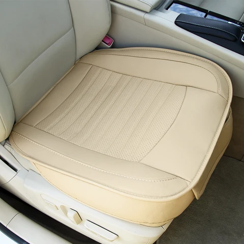 PU Leather Car Seat Cover Comfortable And Breathable All Year Round Protector The Car Seat Auto Cushion Accessories