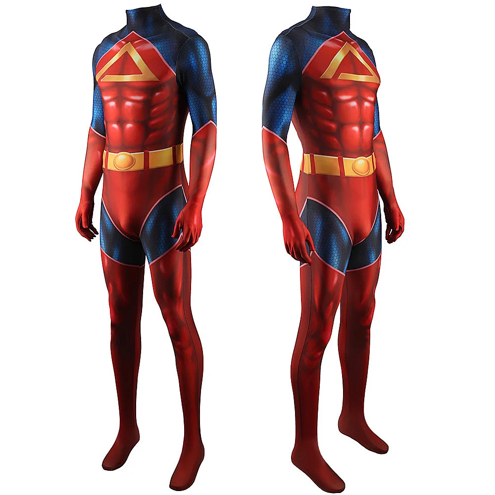 Marvel-Inspired Gladiator (Kallark) Spandex Bodysuit Cosplay Costume for Adults