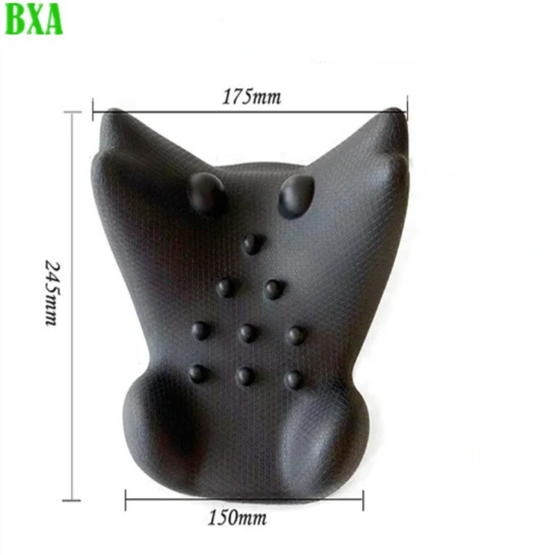 PU Self-Adhesive Neck Shoulder Stretcher Relaxer Massage Pillow Support Sleep Aid Neck Protection Pillow Head Acupoint Neck Care
