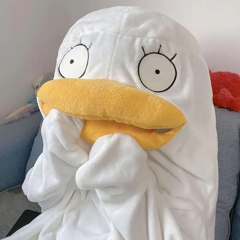 Cozy Duck Onesie Pajamas for Adults Winter Wear