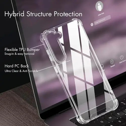 Hybrid Shockproof Case For Samsung Galaxy S26 S25 FE S24 S23 S21 S22 Plus Ultra Clear Hard Case For Samsung A57 A37 A56 A36 A54 - Image 5