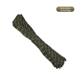Durable 7 - Strand Paracord Rope for Outdoor Survival and Camping Accessories (Comouflage)
