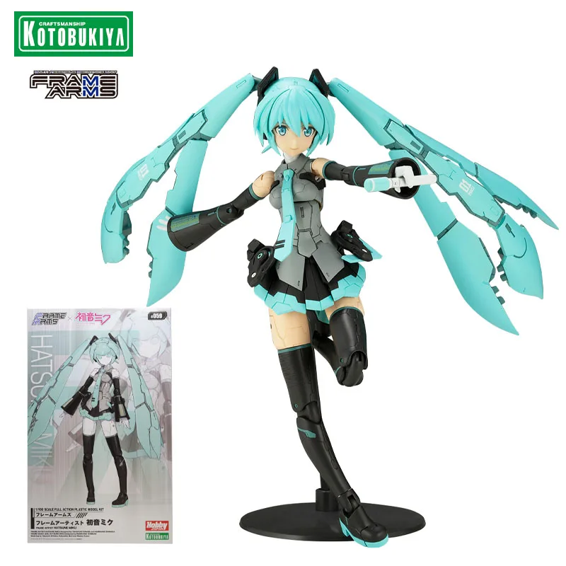 

Original Kotobukiya FRAME ARMS Hatsune Miku Piapro Characters PVC Assembling Action Figure Anime Model Toys Collection Doll Gift