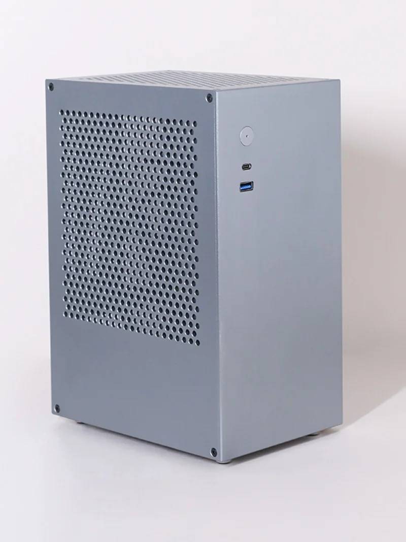Bug-S1 미니 ITX 케이스 SFX 전원 공급 장치 컴팩트, 알루미늄 합금, 휴대용 맞춤형