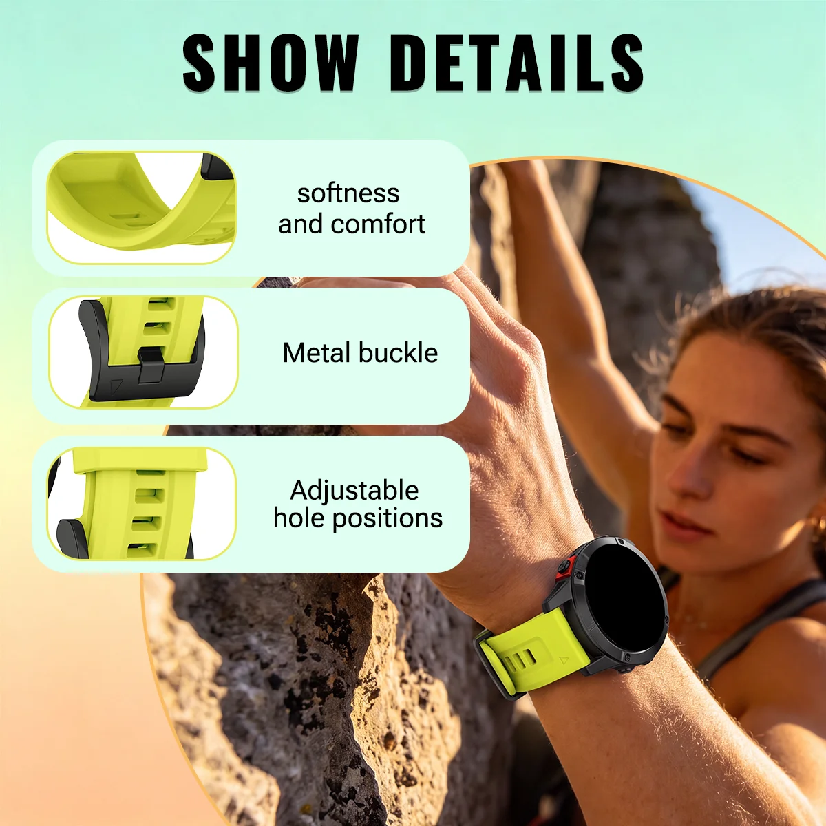 Luminous QuickFit Watchband - Premium Durable Strap