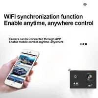 Ultra HD 4K Action Camera 1080P/30FPS 2.0 inch Screen WiFi Remote Control Mini Cameras Waterproof DV Helmet Go Sport Camera Pro - Image 4