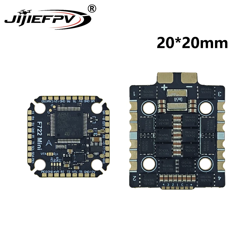 Mini F722 55A/60A/70A ESC pour Drone FPV - Contrôleur de Vol