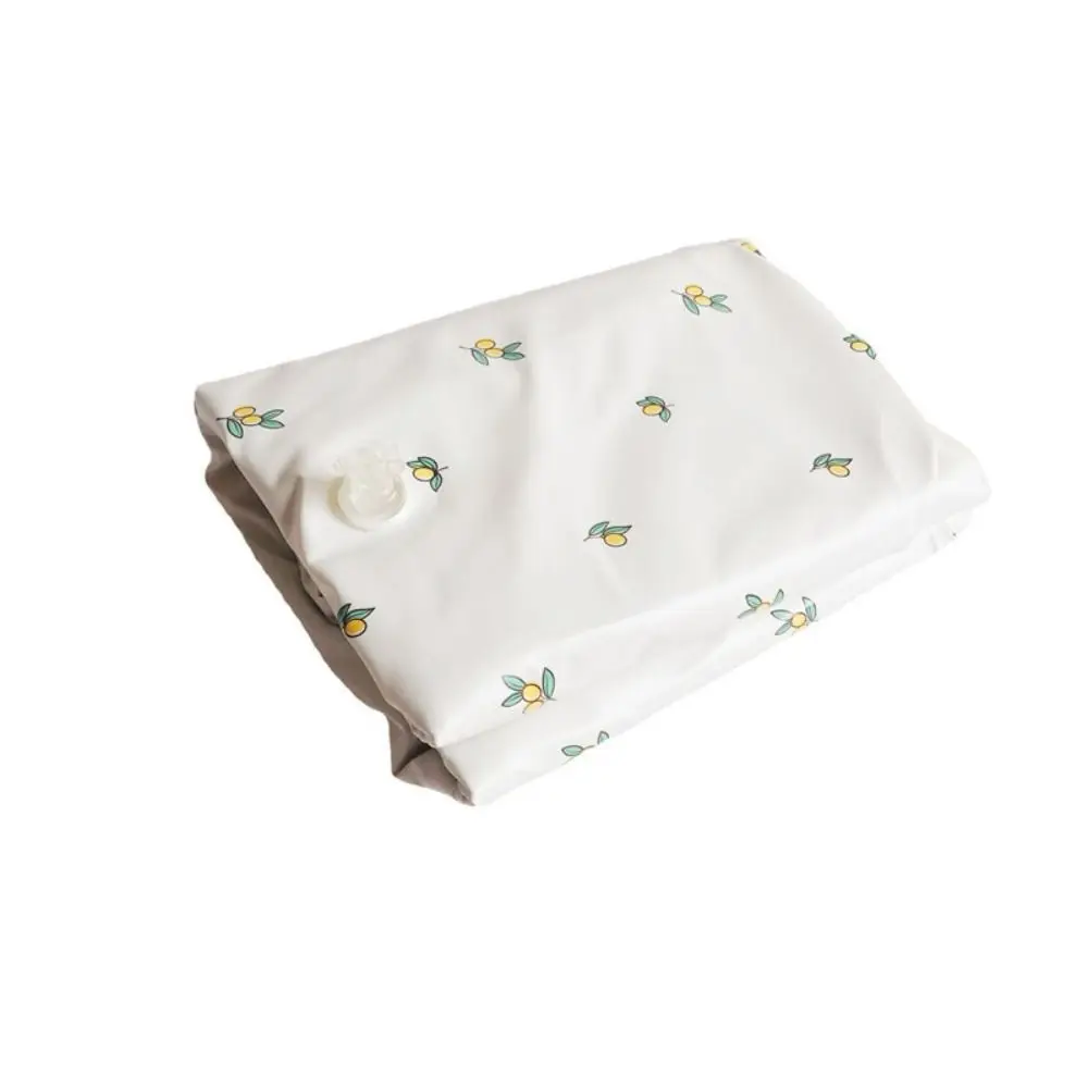 Foldable Bear Inflatable Swimming Pool Olive PVC Baby Ball Pit Fence Petal Shape Korean Style Play Water Bathtub Bath Basin