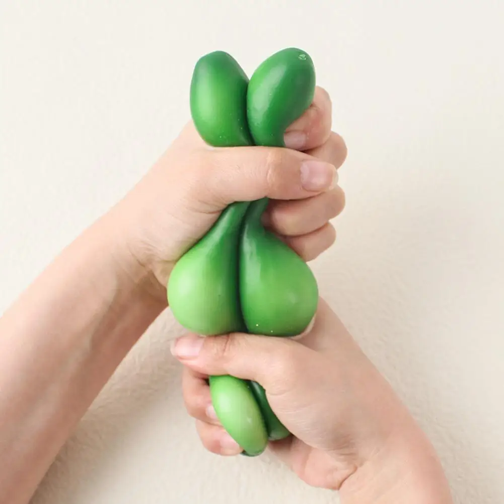 Simulated Cucumber Squeeze Toy Slow Rebound Stress Relief Prank_voghion.com