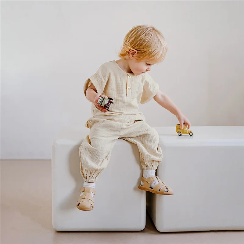 Organic Cotton T-Shirt & Pants Set 5