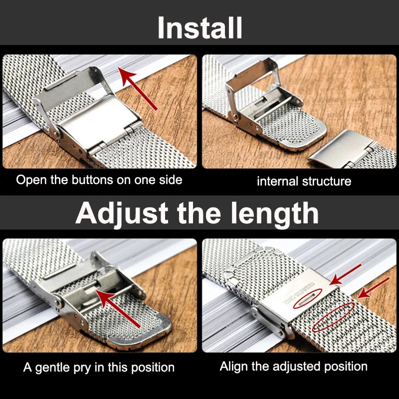 Elegant Metal Strap with TPU Case & Screen Protector for Smartwatch - 18mm/22mm Watchband Accessories