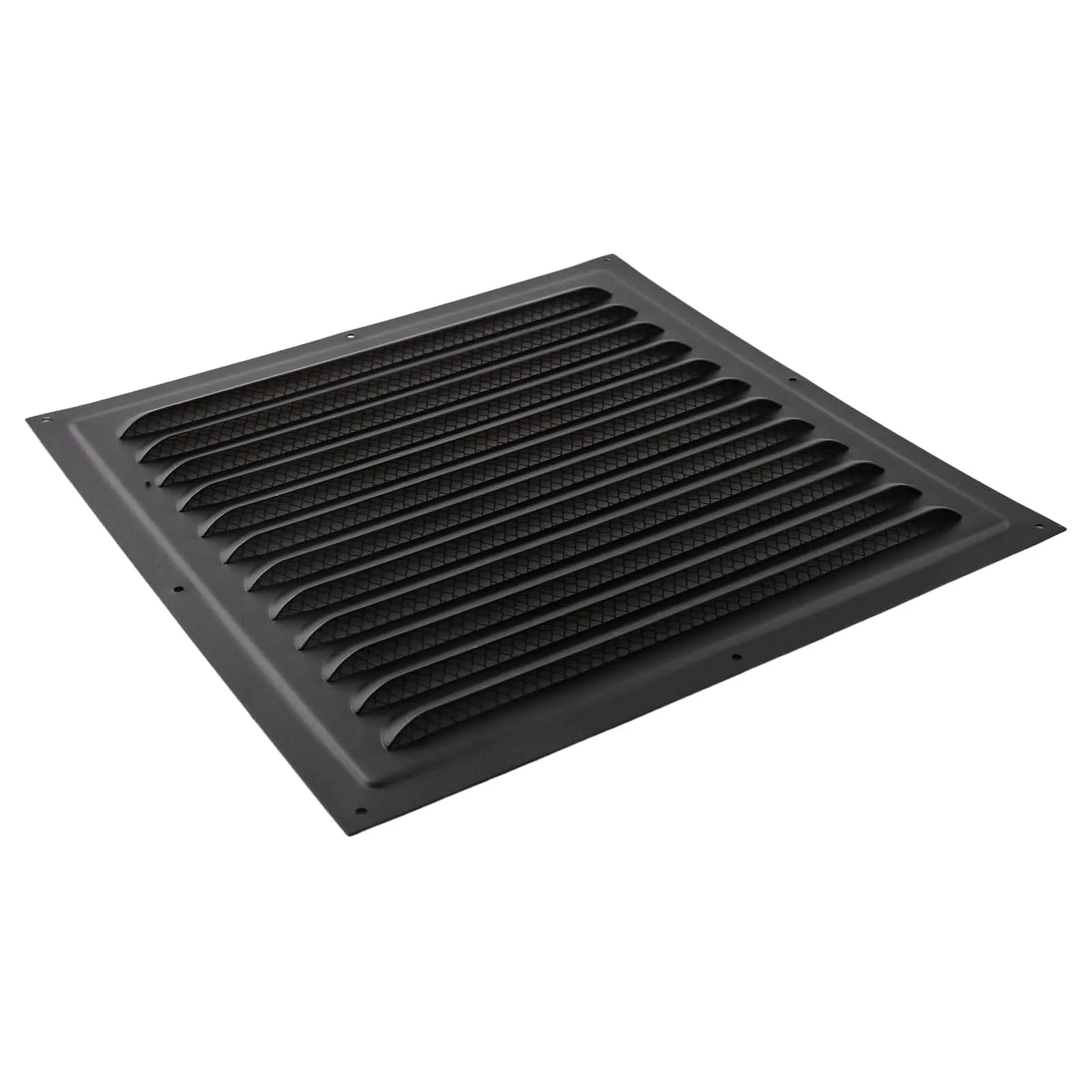 Luftgitter Aus Aluminium 20,3 X 20,3 Cm – Doppel-Versorgungsgitter Ohne Dämpfer, Weiß, Für Klimaanlage & Lüftung
