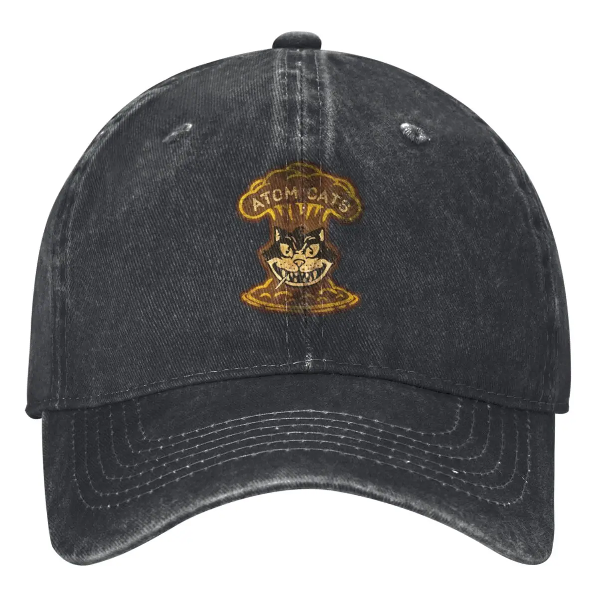 Hip Hop F-Fallouted Atom Cats Baseball Cap y2k Retro Couple Women Dad Hats Design Running Hippie Baseball Caps Gift