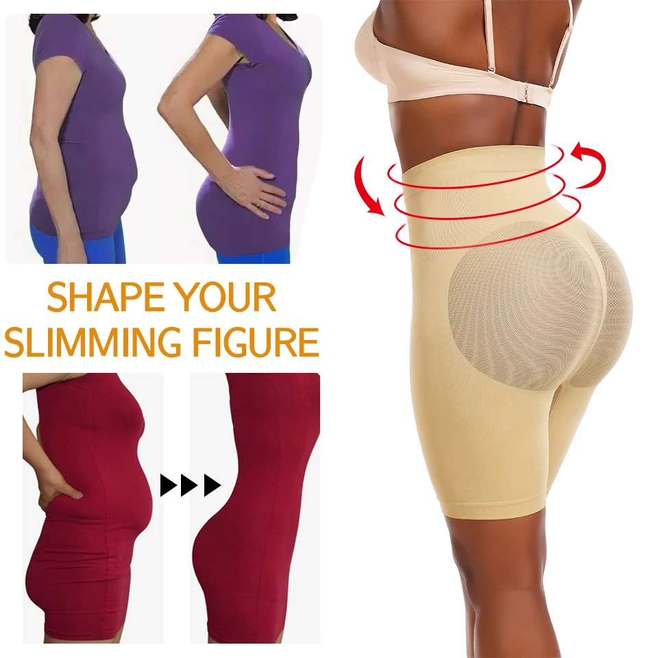 Butt Lifter Control Panties For Women MISS MOLY Seamless Waist Slimming Underwear Lingeries Sexy Hip Enhance Body Shaper Corsets