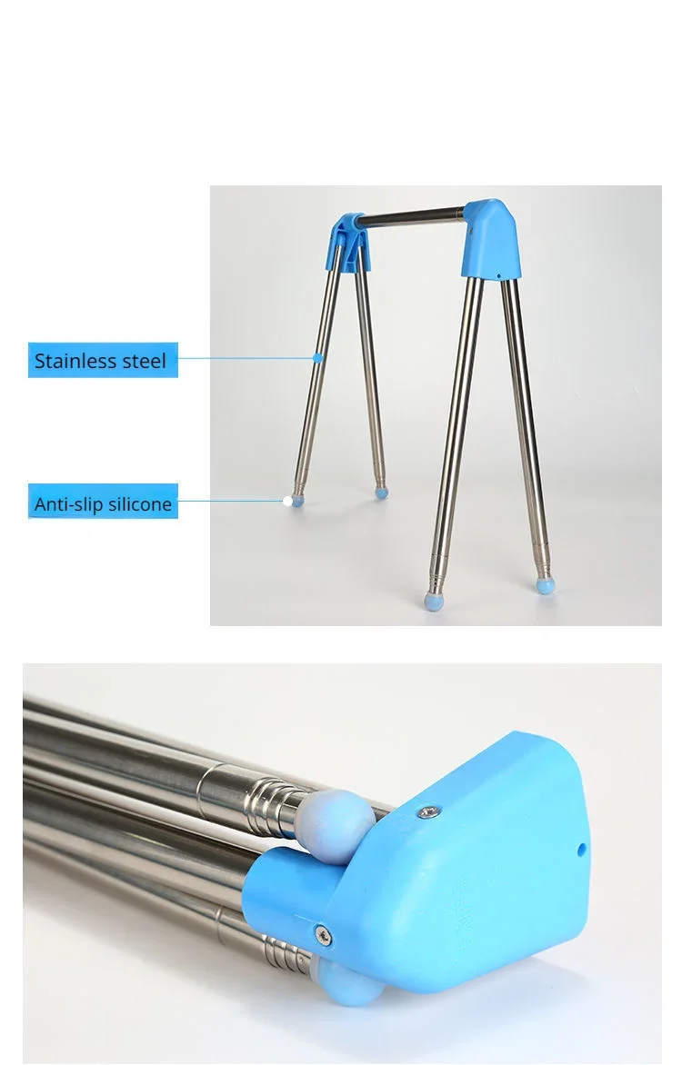 Portable Retractabl Drying Clothes Rack,Foldable Outdoor Camping Clothes Stand Hanger,Stainless Ste Saving Space Laundry Storage