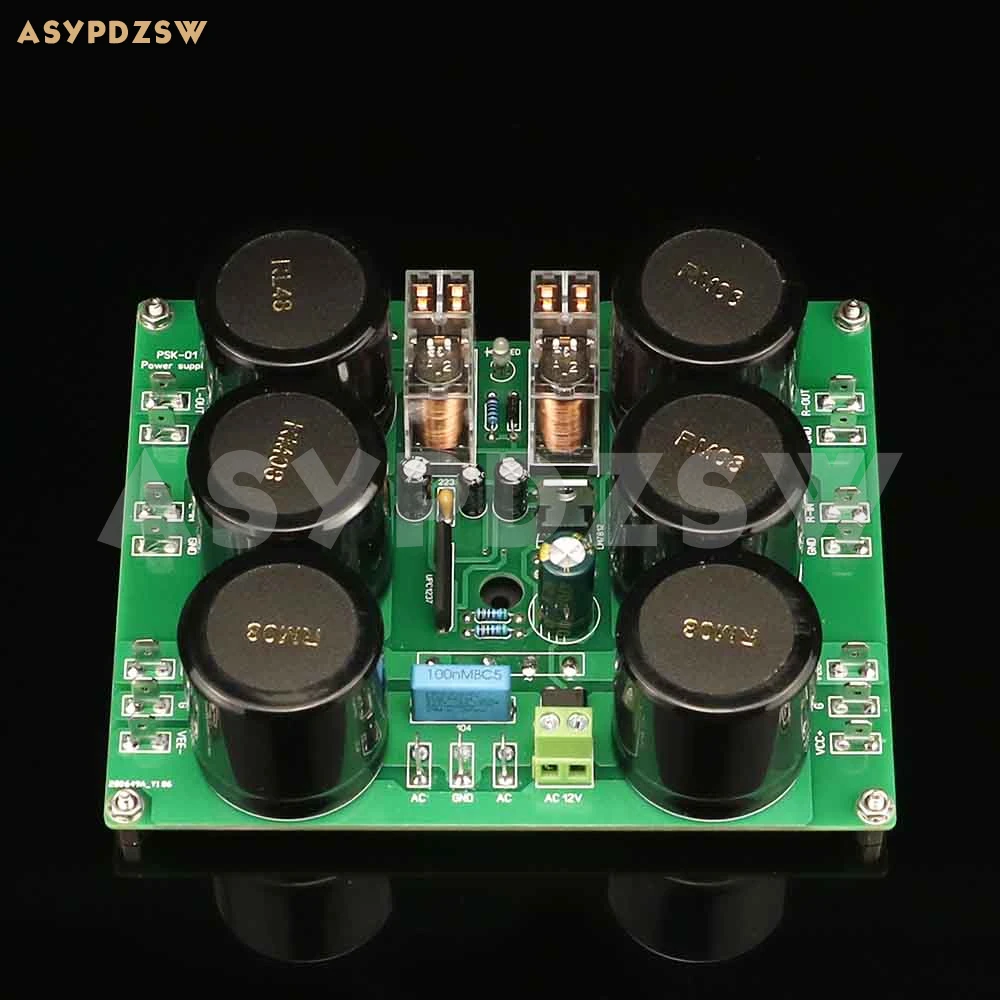 

HIFI PSK-01 выпрямитель фильтр источник питания DIY Kit/готовая плата с защитой динамика