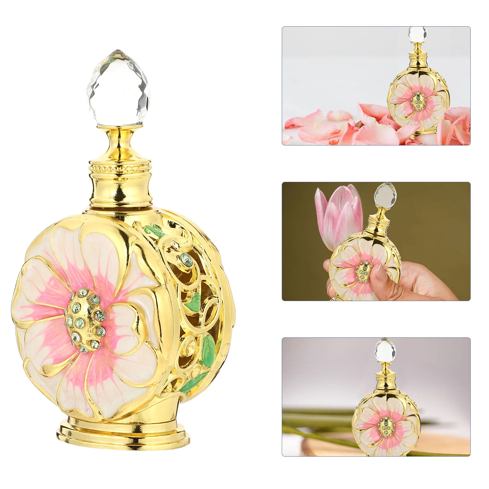 

Необычная стеклянная бутылка для эфирного масла, изысканная фотобутылка с пипеткой для эфирного масла