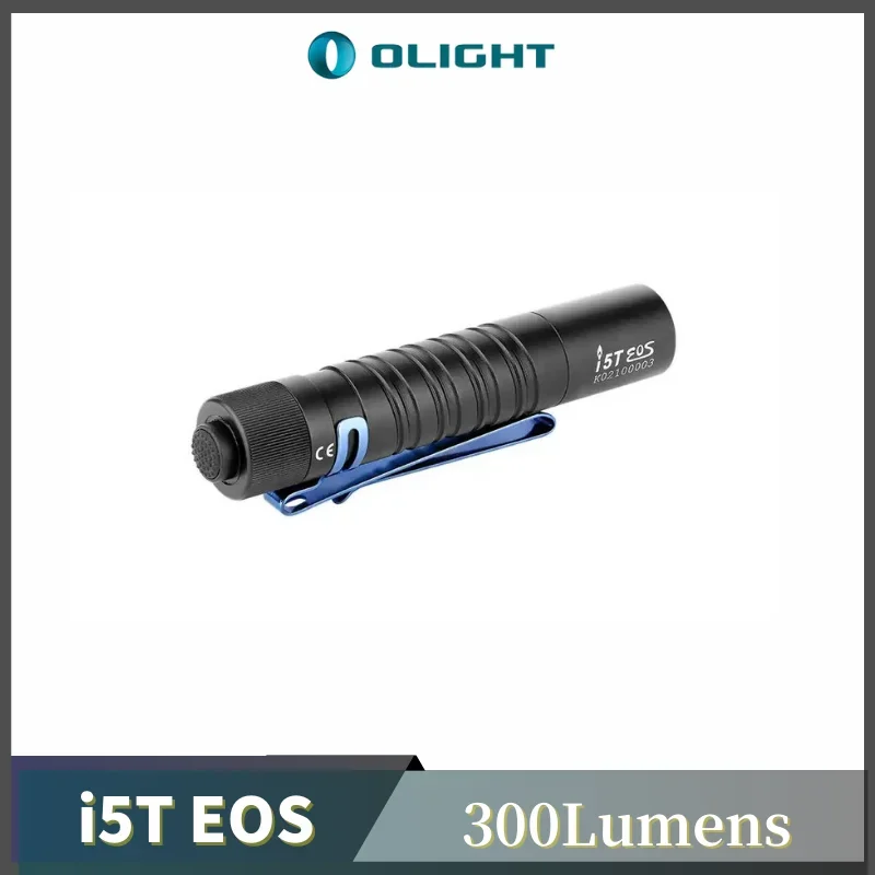 La Torcia Olight I5T Eos Edc 300Lumen Include La Batteria