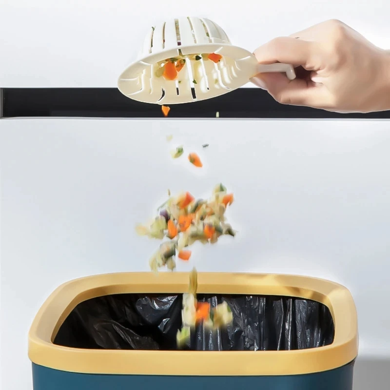 1-20PCS Rabbit Drainage Basket Kitchen Household Sink Filter Dishwashing Anti-clogging Anti-clogging Floor Drain Strainer Basket
