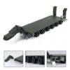 RC Hydraulic Metal Semi Trailer Painted Finished Spare Parts for Toys 1/14 Elefant FAUN SLT-56 Tank Transporter Car 2