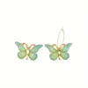 26323-4f0040.jpg Butterfly Colored Elegant Earrings Cute and Exquisite Accessories for Women